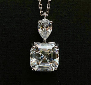 asscher necklace